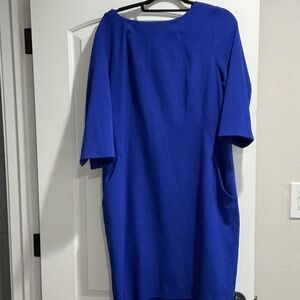 MM Lafleur Blue Midi Dress